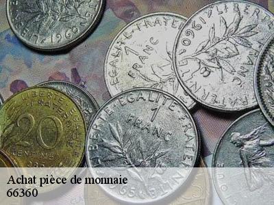 Achat pièce de monnaie  66360