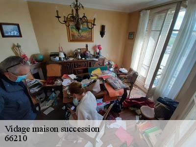 Vidage maison succession  66210