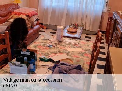 Vidage maison succession  66170
