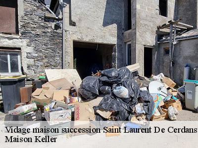 Vidage maison succession 66260
