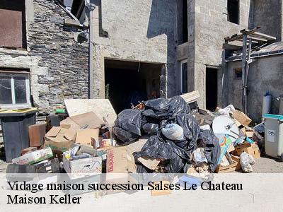 Vidage maison succession  66600