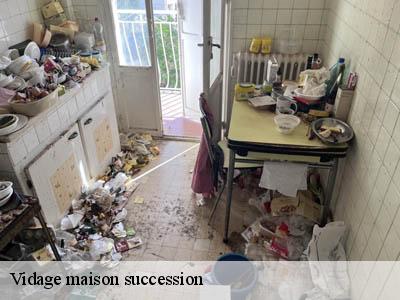 Vidage maison succession  66350