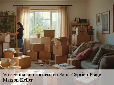 Vidage maison succession  66750