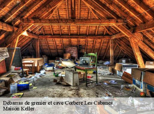 Débarras de grenier et cave  corbere-les-cabanes-66130 Maison Keller